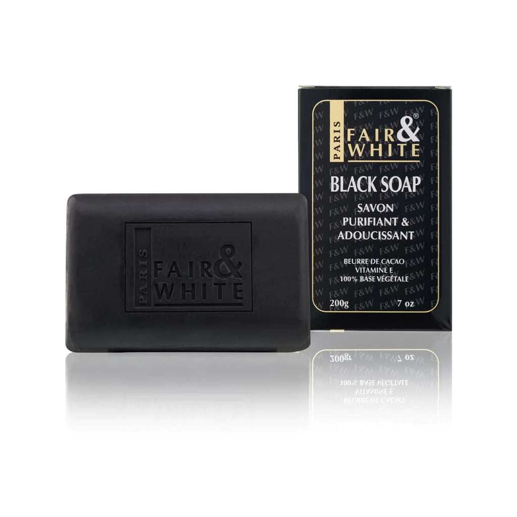 F&W BLACK SOAP - SAVON PURIFIANT 200g