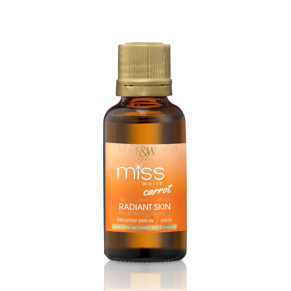 F&W MISS WHITE CARROT BRIGHTENING SERUM - 30 ML