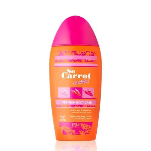 F&W SO CARROT BRIGHTENING LOTION WITH CARROT OIL 500ML